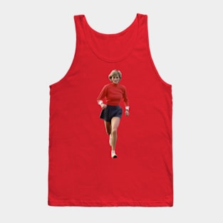 Lady D - vintage portrait of Princess Diana from 90s Tank Top